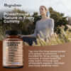 Mushroom Complex 60 Gummies, Lion’s Mane, Cordyceps, Shiitake, Maitake, Reishi, Chaga with Ginkgo Biloba and Elderburry Extract, Sugar Free