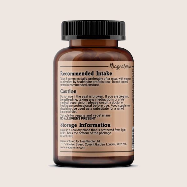 Mushroom Complex 60 Gummies, Lion’s Mane, Cordyceps, Shiitake, Maitake, Reishi, Chaga with Ginkgo Biloba and Elderburry Extract, Sugar Free