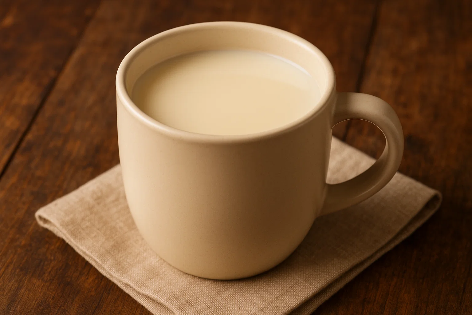warm milk